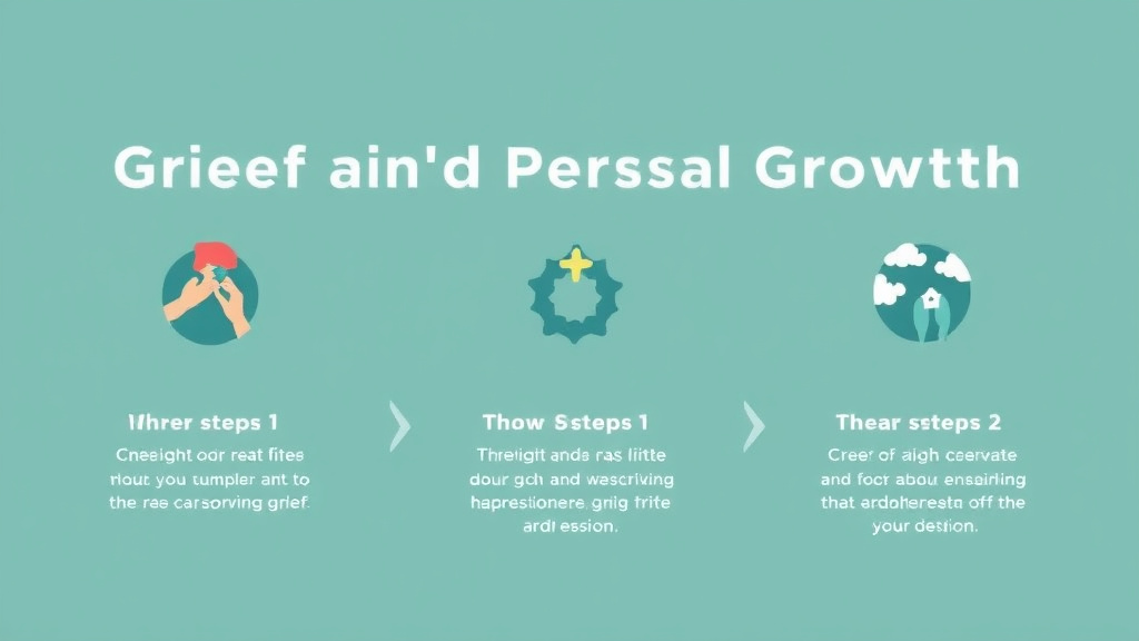 Implementation roadmap for grief and Personal Growth with actionable steps