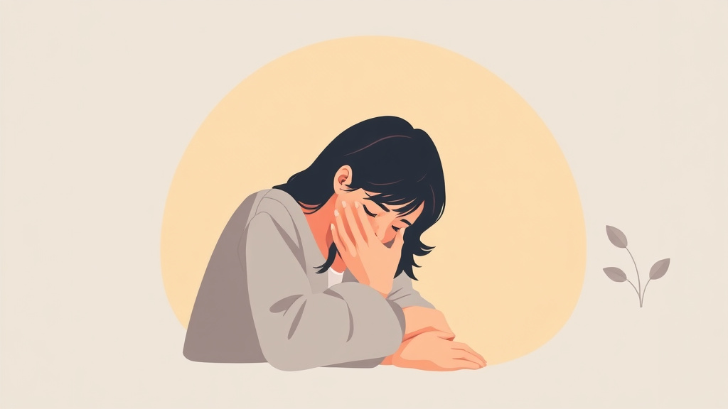Visual overview of grief and Ptsd with key concepts highlighted