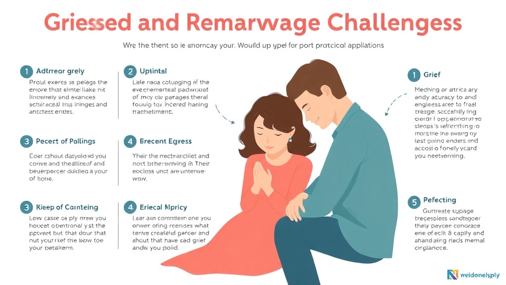 Practical workflow diagram for grief and Remarriage Challenges