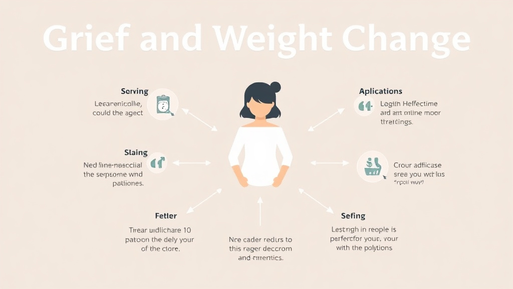 Hands-on guide visualization for grief and Weight Changes