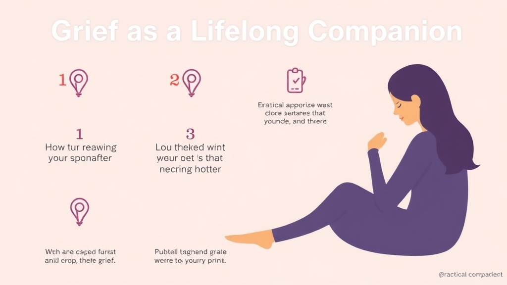 Step-by-step visual guide for implementing grief as a Lifelong Companion