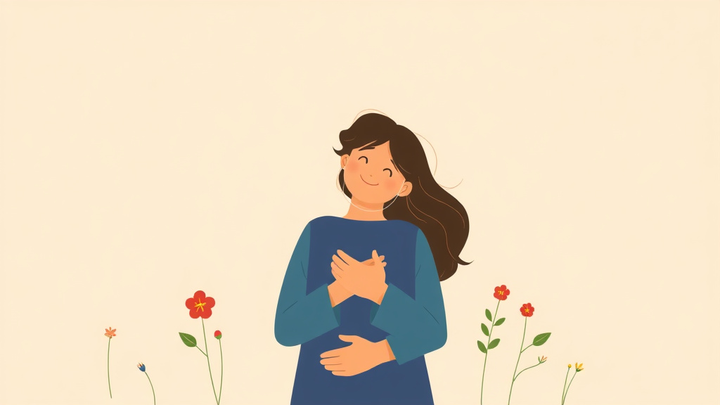 A professional illustration depicting grief Resilience Factors