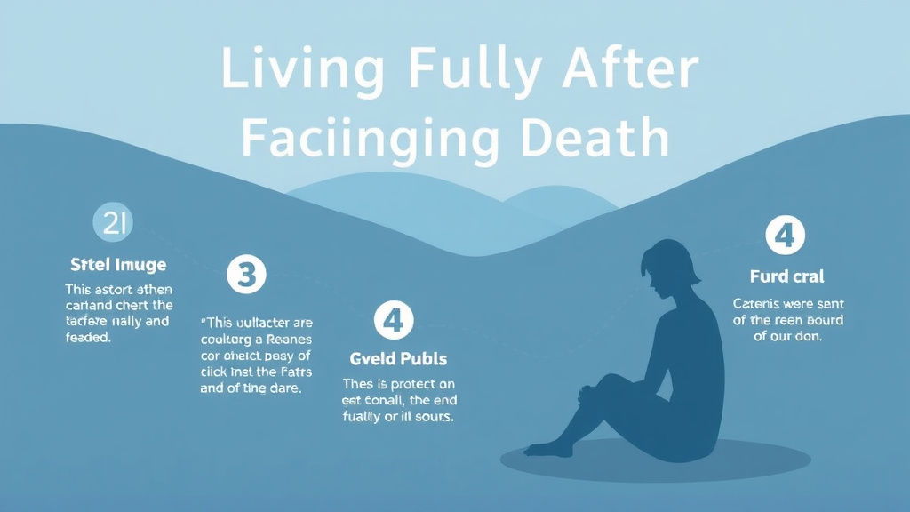 Real-world application diagram for living Fully After Facing Death