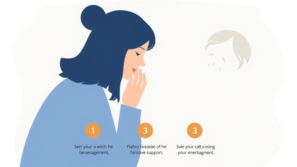 Hands-on guide visualization for mortality Awareness After Losing Someone