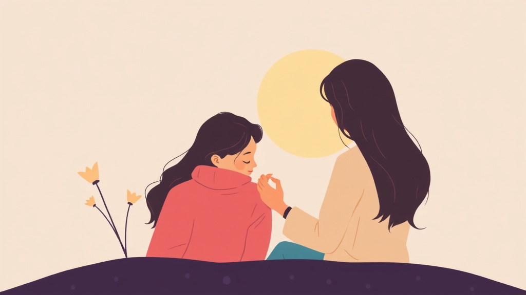An informative visual explaining new Relationships After Grief for beginners and professionals