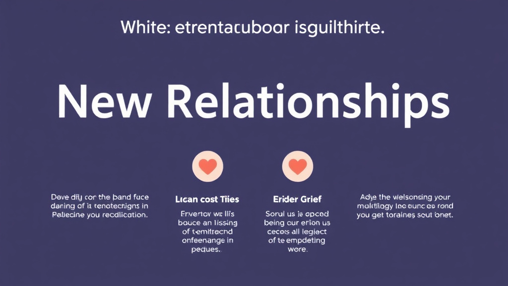 Hands-on guide visualization for new Relationships After Grief