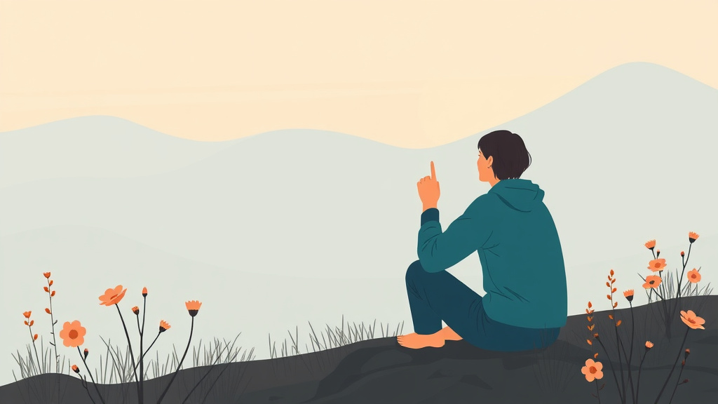 Visual overview of radical Acceptance and Grief with key concepts highlighted