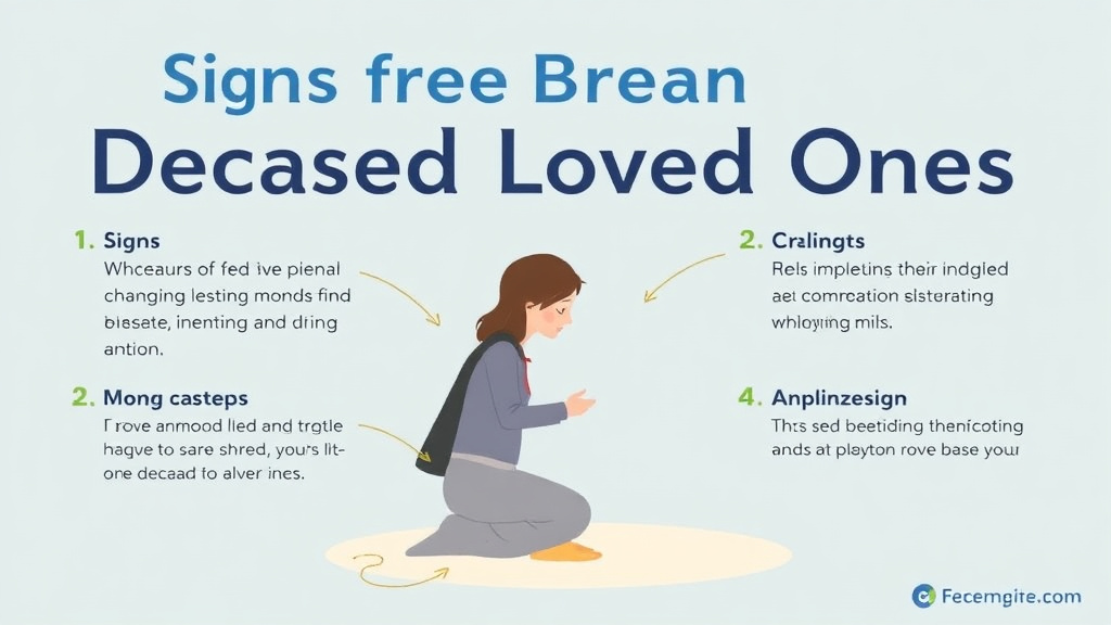 Practical workflow diagram for signs From Deceased Loved Ones