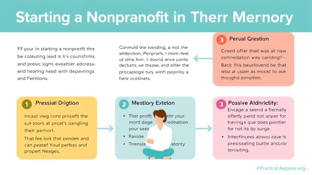 Implementation roadmap for starting a Nonprofit in Their Memory with actionable steps