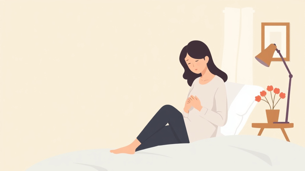 A professional illustration depicting taking Care of Your Health While Grieving