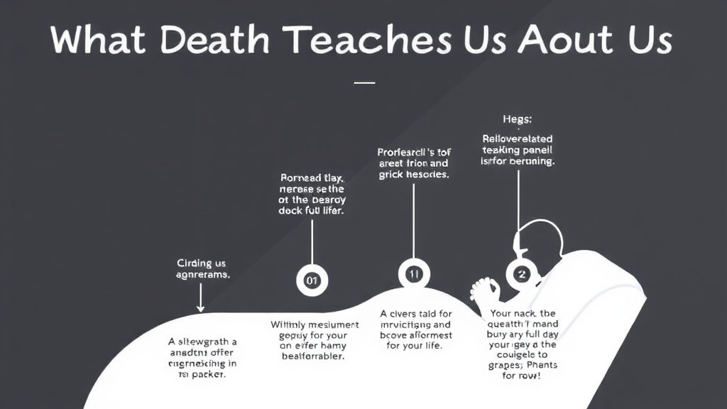 Implementation roadmap for what Death Teaches Us About Life with actionable steps