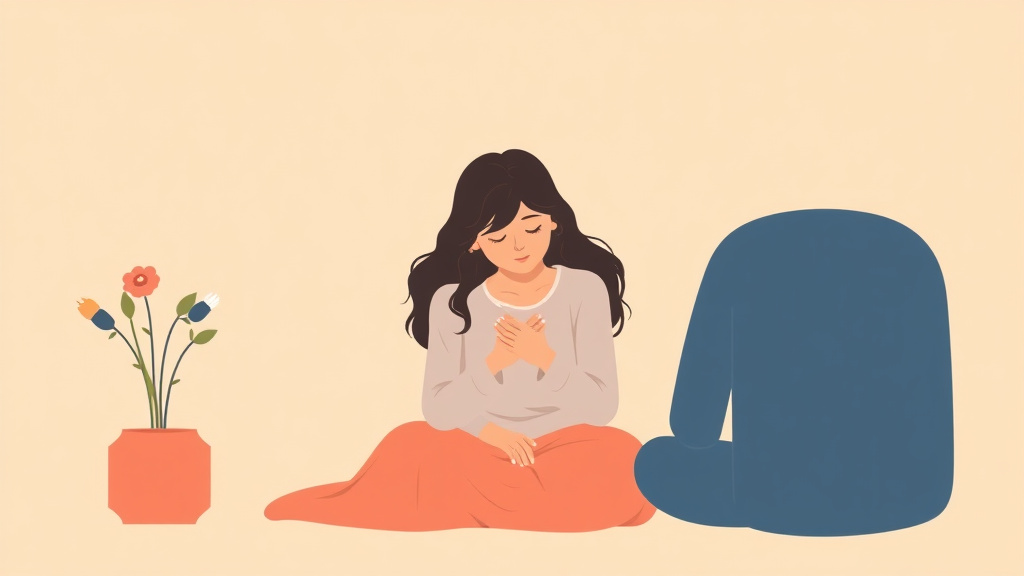 Clear illustration of what Healing From Grief Actually Looks Like with supporting details