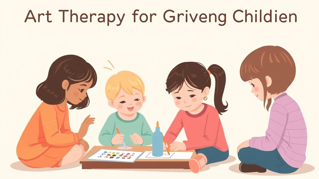 Real-world application diagram for art Therapy for Grieving Children