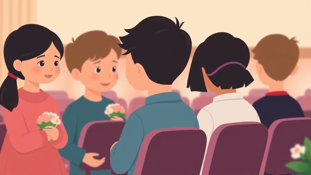 Educational graphic covering the essentials of children Attending Funerals