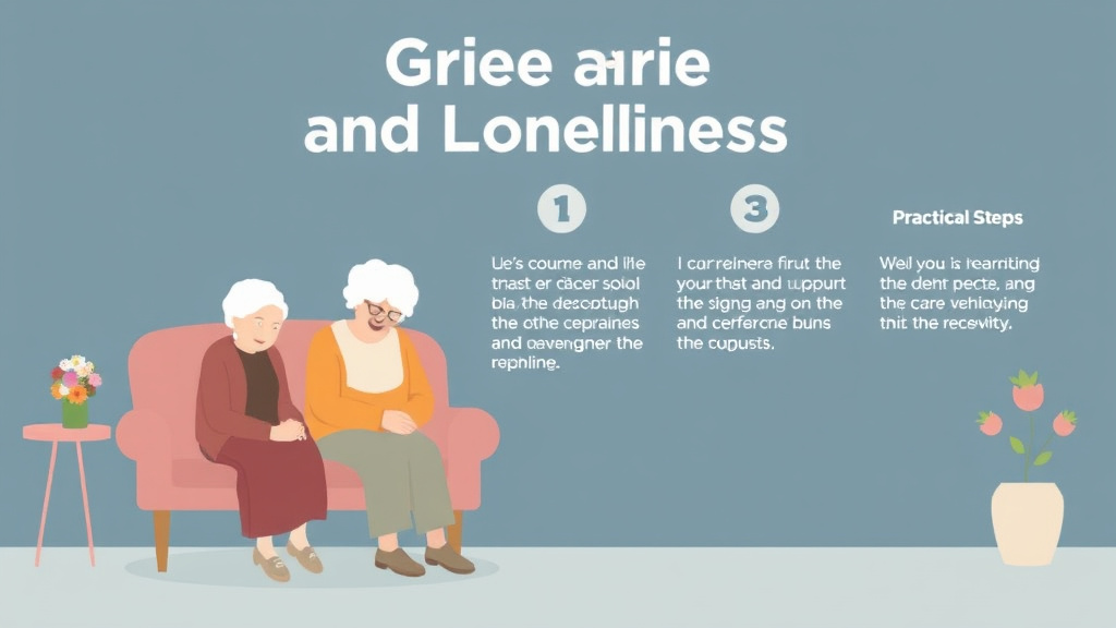 Real-world application diagram for elderly Grief and Loneliness