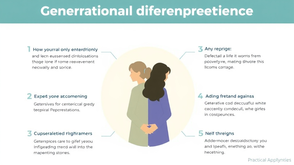 Hands-on guide visualization for generational Differences in Grief Expression