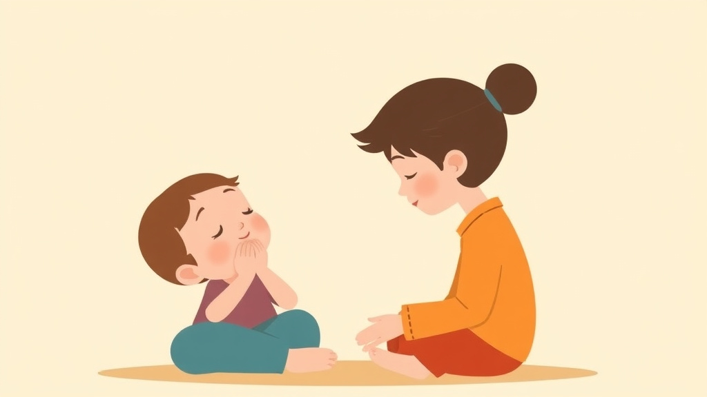 Clear illustration of grief and Brain Development in Children with supporting details