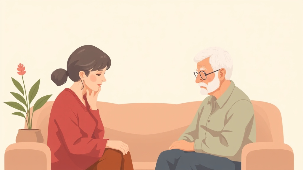 Detailed visual representation of grief and Cognitive Decline in Seniors