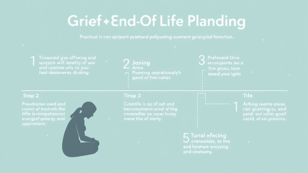Practical workflow diagram for grief and End of Life Planning