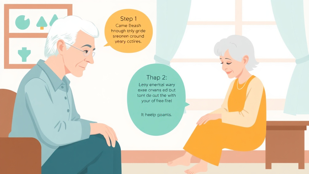 Hands-on guide visualization for grief and Loss of Independence in Aging