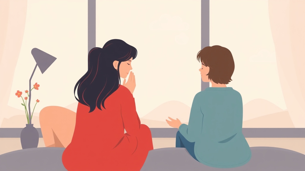 Visual overview of grief While Living Far From Family with key concepts highlighted