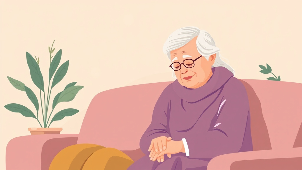 Clear illustration of helping an Elderly Parent Cope With Grief with supporting details