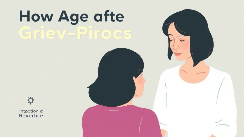 Practical checklist visual for how Age Affects Grief Processing
