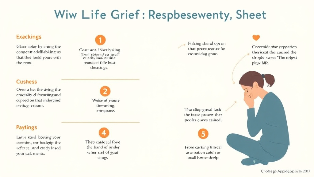Action-oriented illustration showing how to apply how Life Experience Shapes Grief