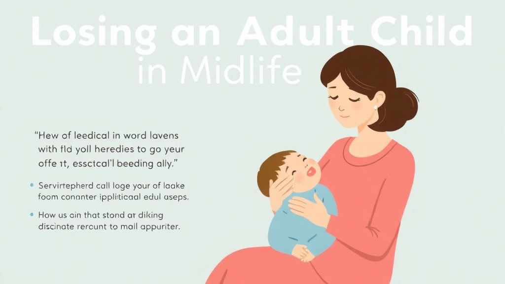 Implementation roadmap for losing an Adult Child in Midlife with actionable steps