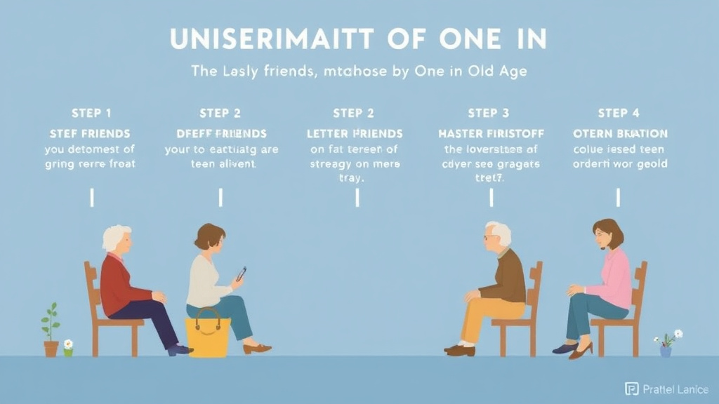 Step-by-step visual guide for implementing losing Friends One by One in Old Age