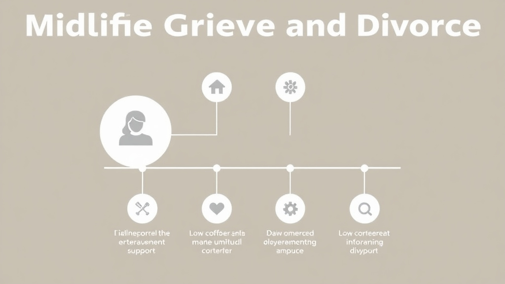 Practical workflow diagram for midlife Grief and Divorce Overlap