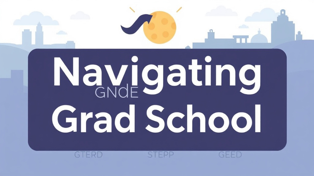 Step-by-step visual guide for implementing navigating Grief and Grad School