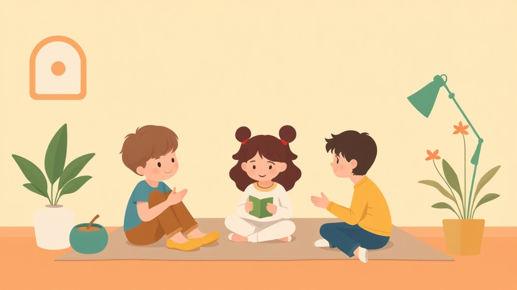Detailed visual representation of play Therapy for Grieving Children