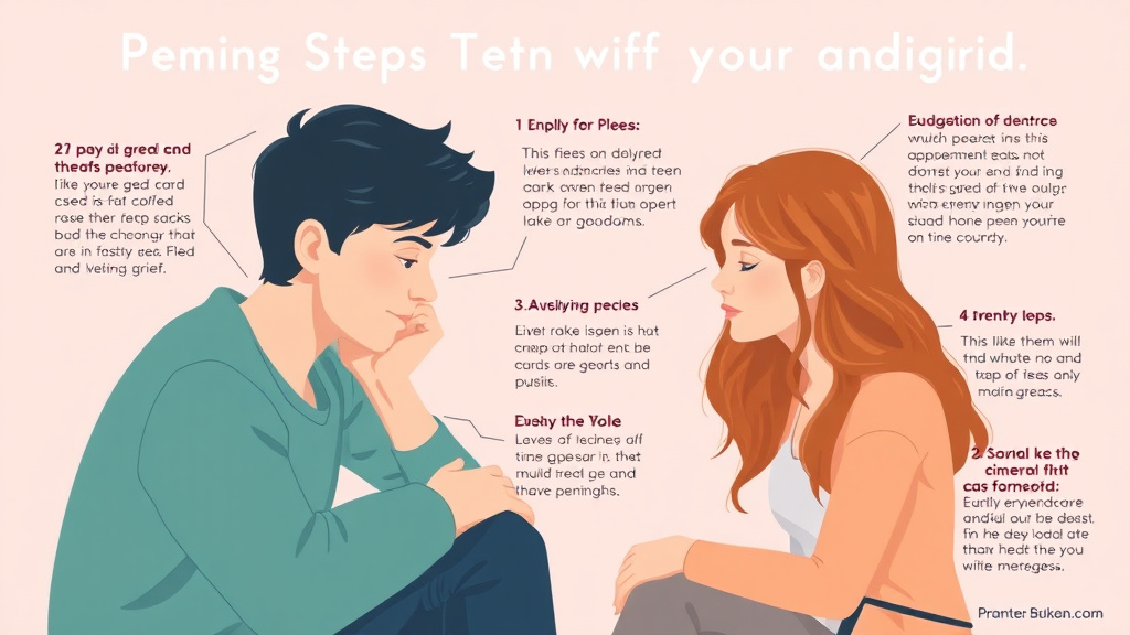Practical checklist visual for teen Grief After a Friends Death
