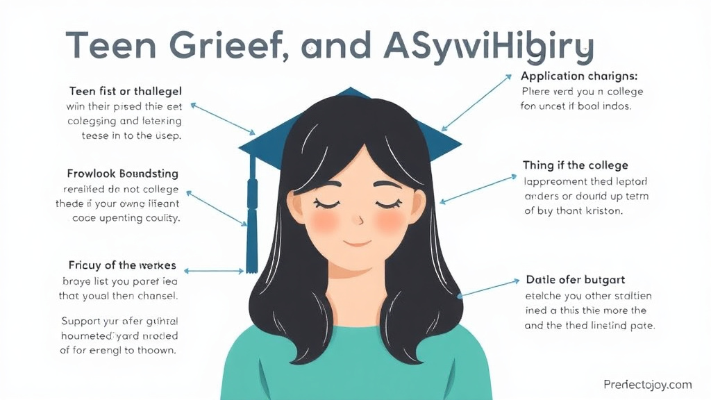 Real-world application diagram for teen Grief and College Applications