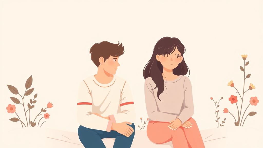Illustration breaking down the fundamentals of teen Grief and Dating