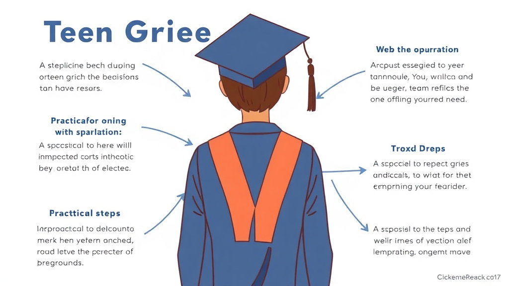 Practical workflow diagram for teen Grief and Graduation