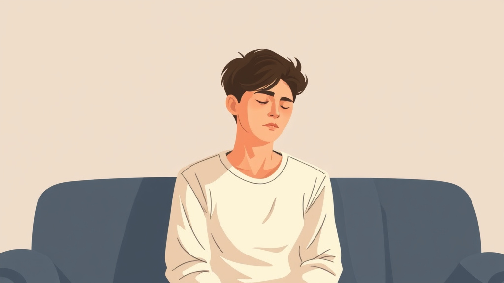 Visual overview of young Adult Grief and Loneliness with key concepts highlighted