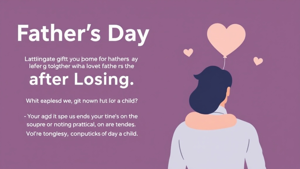 Step-by-step visual guide for implementing fathers Day After Losing a Child