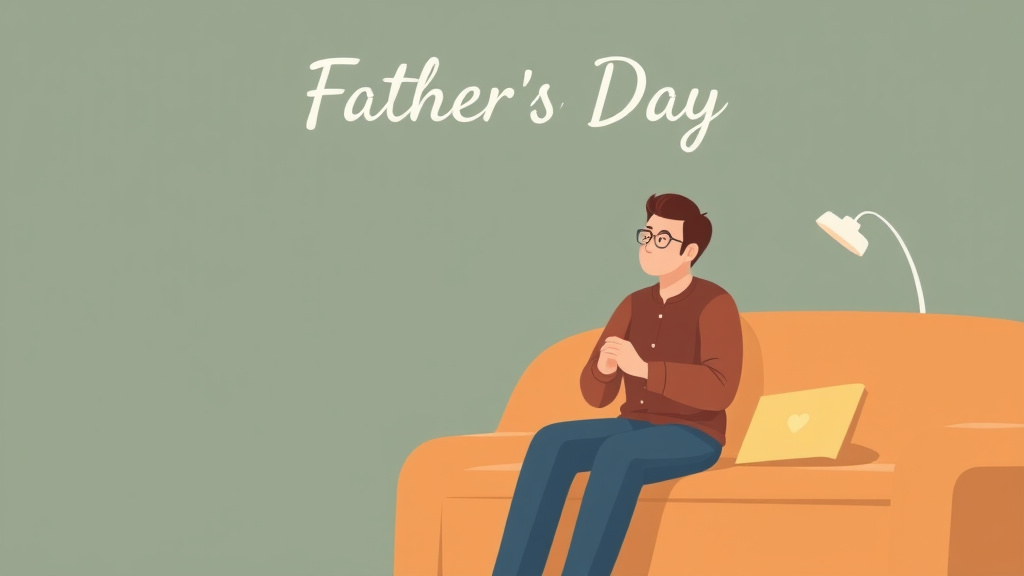 Visual overview of fathers Day After Losing Your Father with key concepts highlighted
