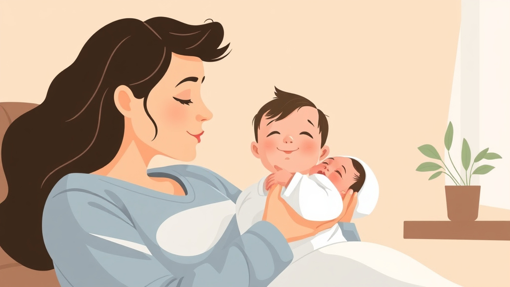 Illustration breaking down the fundamentals of first Baby After Losing a Parent