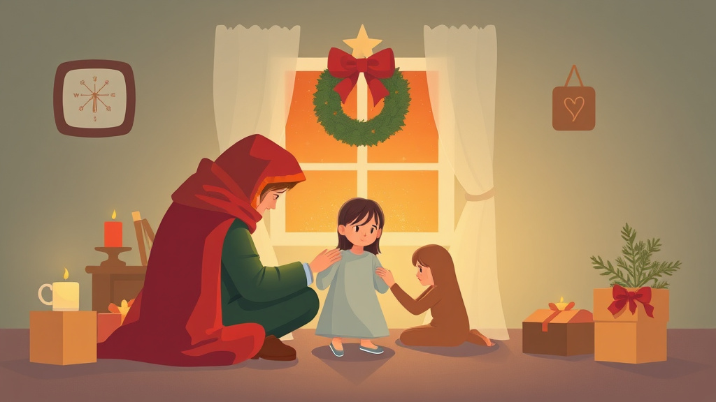 An informative visual explaining first Christmas Without Them for beginners and professionals