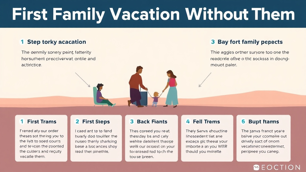 Process flow illustration for putting first Family Vacation Without Them into action