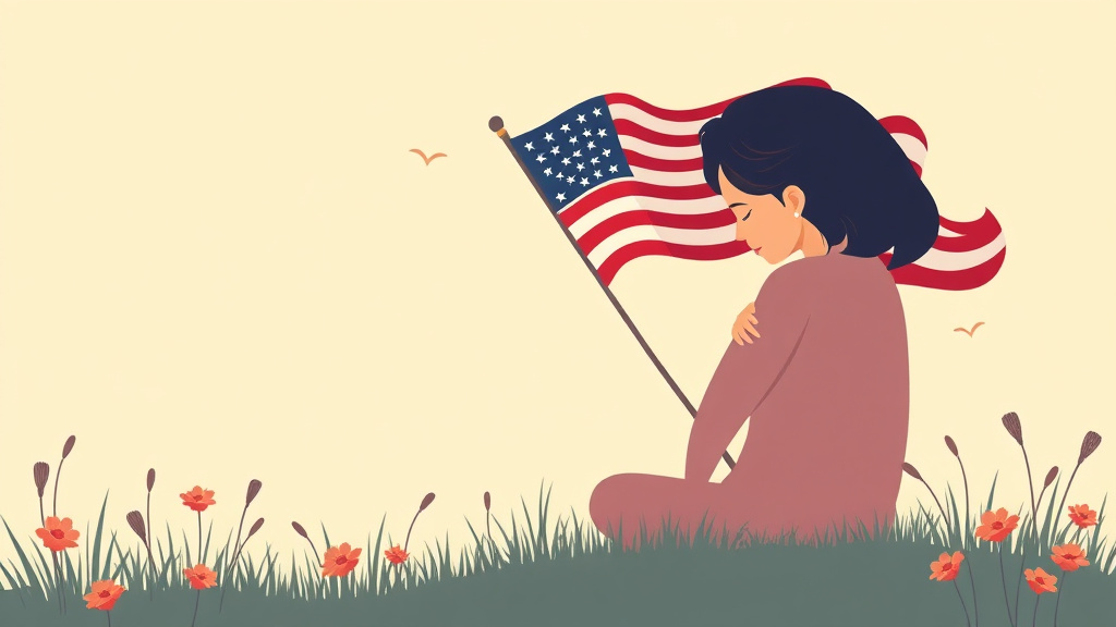 Detailed visual representation of fourth of July and Grief