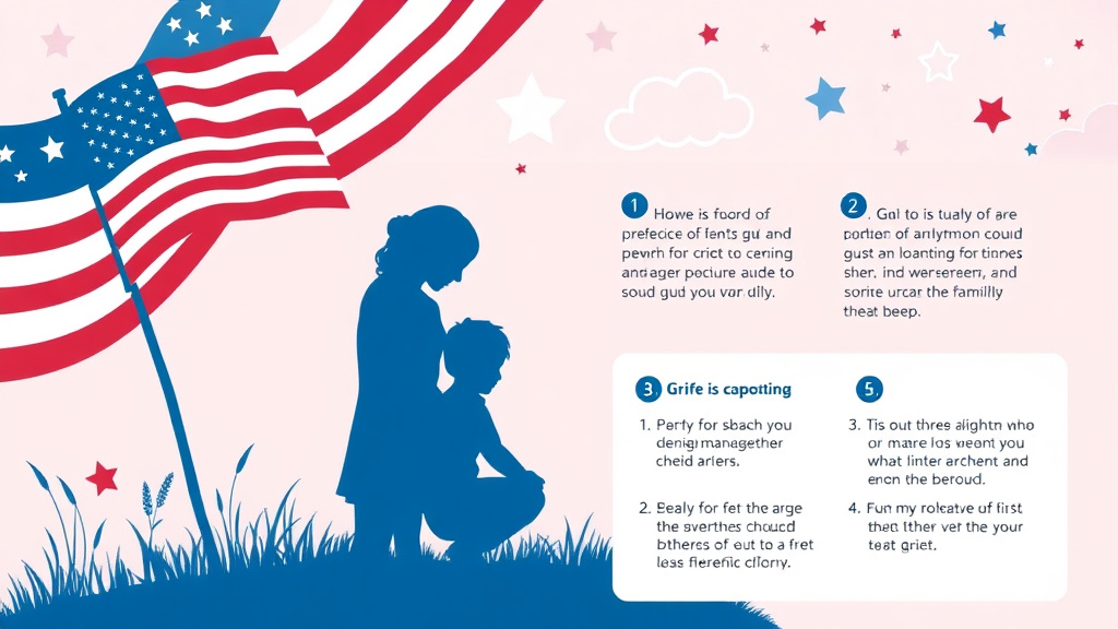 Real-world application diagram for fourth of July and Grief