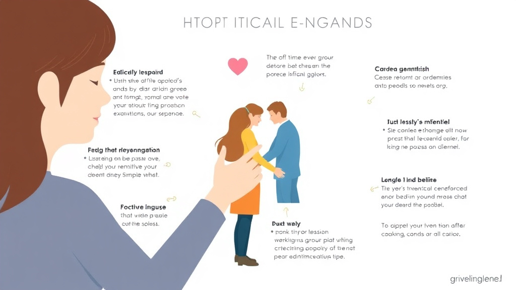 Practical checklist visual for getting Engaged After Losing a Spouse