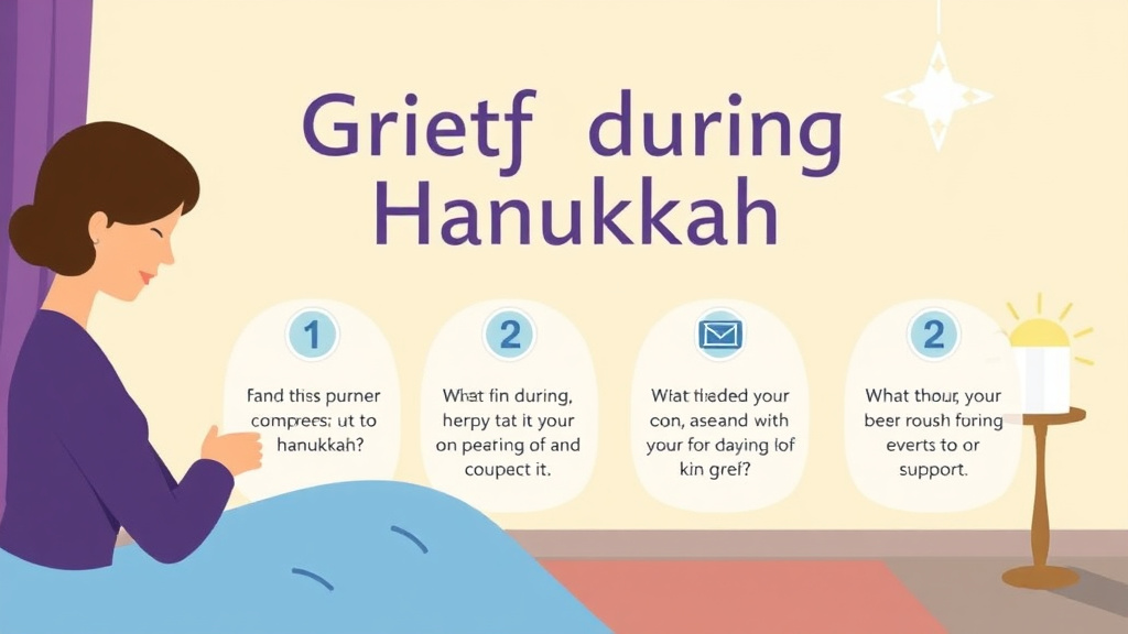 Step-by-step visual guide for implementing grief During Hanukkah