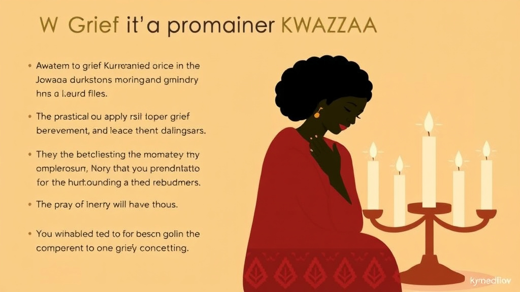 Implementation roadmap for grief During Kwanzaa with actionable steps