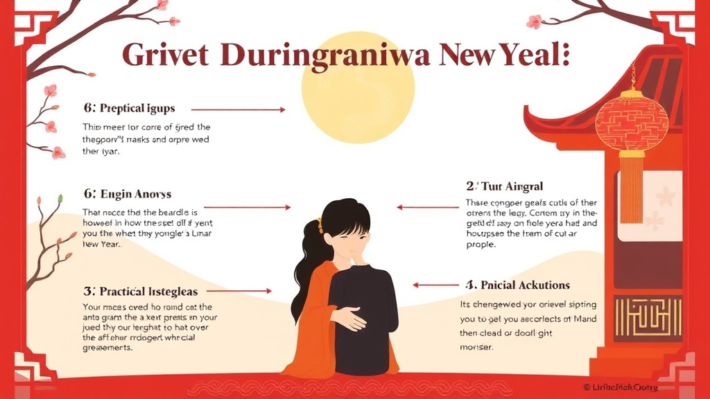 Step-by-step visual guide for implementing grief During Lunar New Year