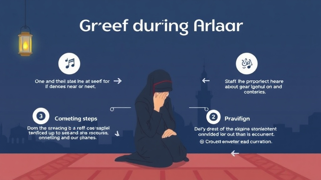 Hands-on guide visualization for grief During Ramadan